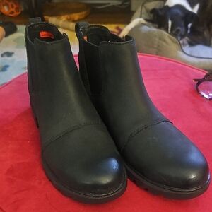 Sorel Black Ankle Booties